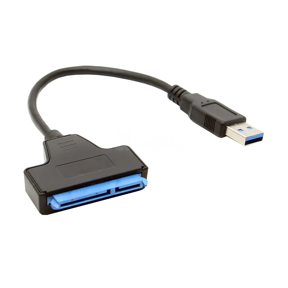 USB 3,0 на SATA кабель USB3.0 на 22Pin SATA адаптер Поддержка 2," внешний SSD/HDD/ноутбук/Raspberry Pi
