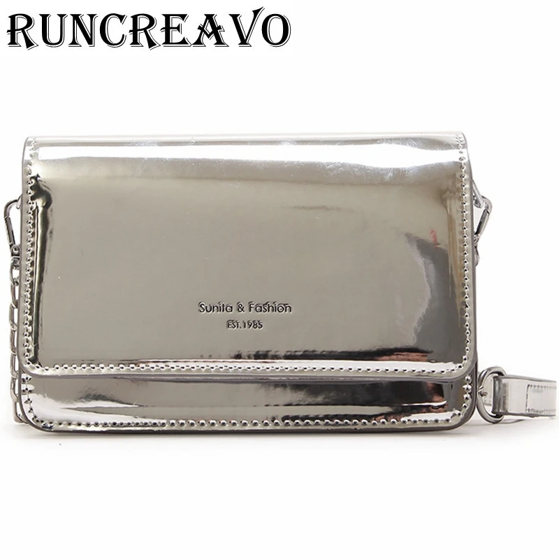 

2018 crossbody bags for women leather handbags luxury handbags women bags designer patent letter chain shoulder bag sac a main