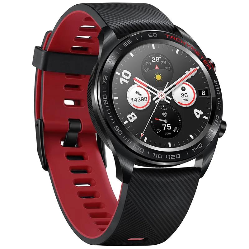 

HUAWEI HONOR Watch Magic Glory Smart Watch Lightweight 50 Meters Waterproof AMOLED Color Screen GPS NFC Pay Smart Reminder Watch