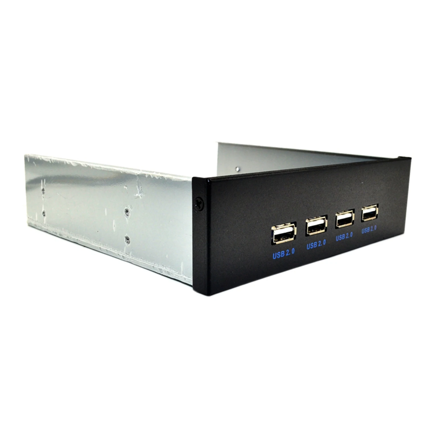 5,25 дюймов Floppy Bay 4 порта USB 2,0 концентратор USB2.0 Передняя панель расширительный адаптер Разъем Кронштейн с 9-контактный кабель для рабочего сто... 5,25 дюймов Floppy Bay 4 порта USB 2,0 концентратор USB2.0 Передняя панель расширительный адаптер Разъем Кронштейн с 9-контактный кабель для рабочего сто...