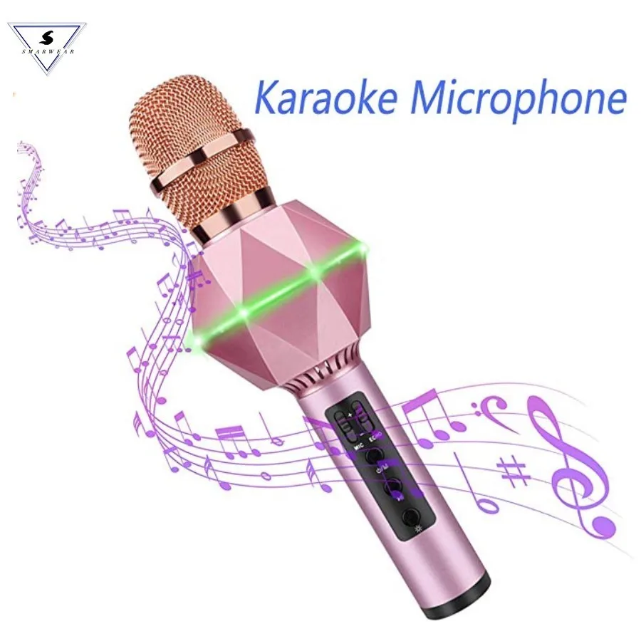 

Karaoke Wireless Portable Bluetooth Singing Machine With Speaker For Party Home Ktv Outdoor Entertainment Player Meeting Stage