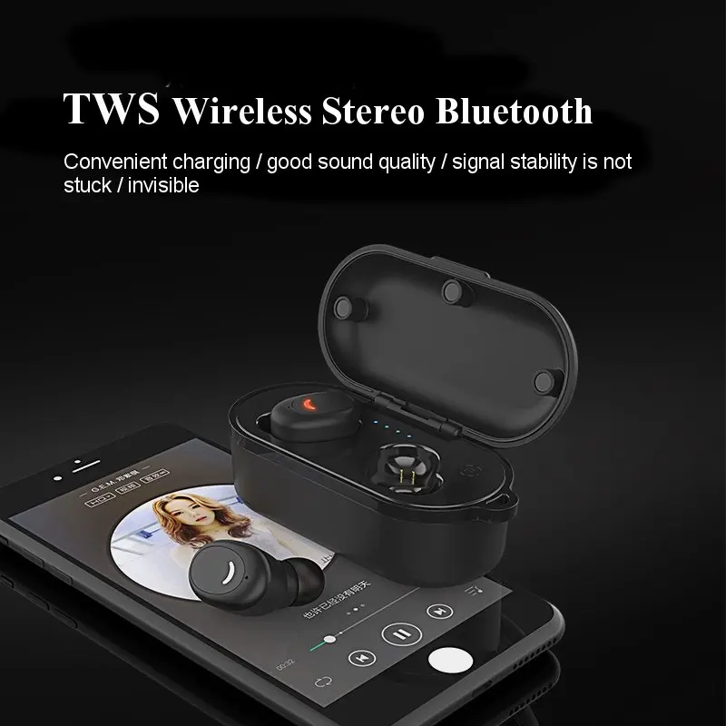CLAITE bluetooth 5 0 наушники вкладыши с функцией превосходной передачи басов IP68