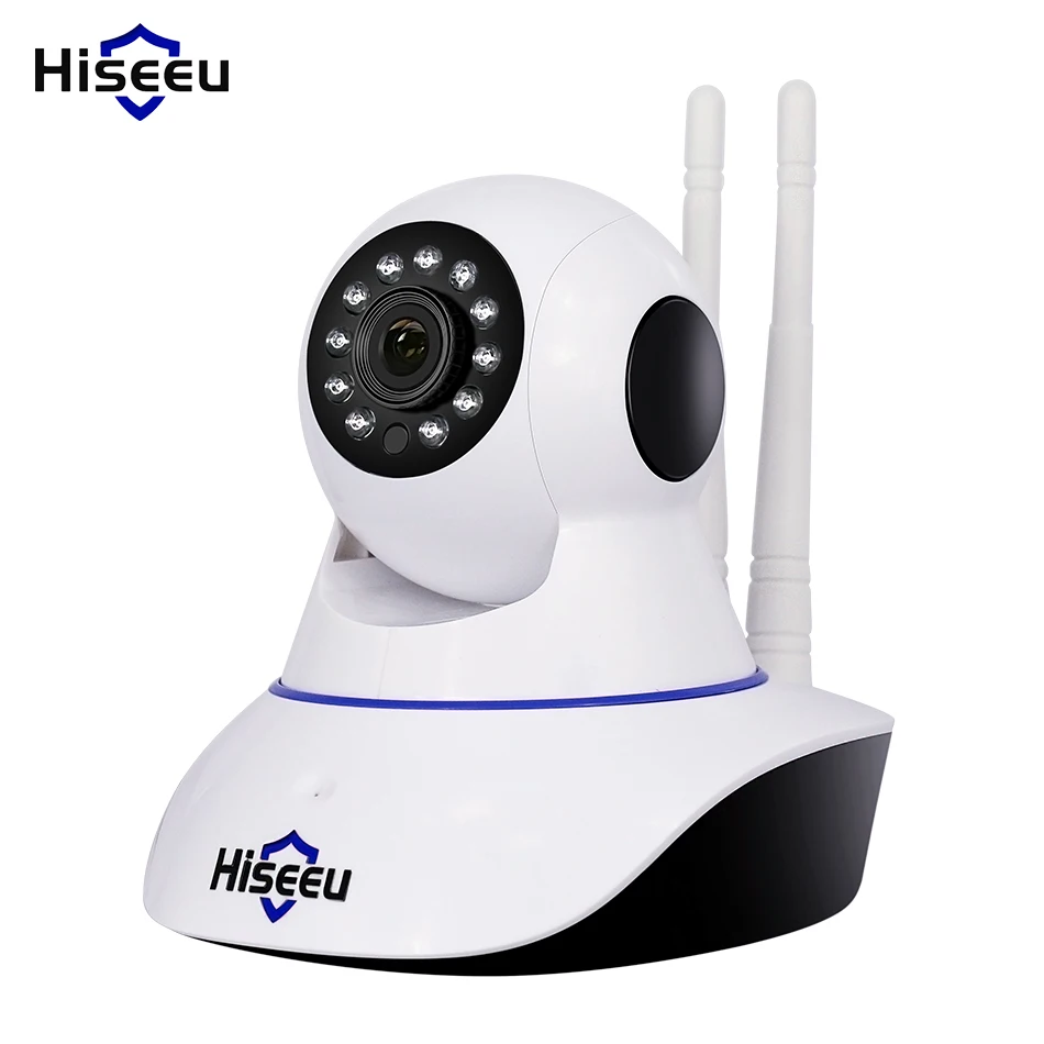 

Hiseeu HD 720P Wireless IP Camera Wifi Night Vision Camera IP Wireless Surveillance Network Camera CCTV WIFI P2P Security Camera