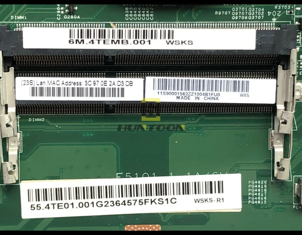 Высокое качество 48.4TE05. 011 для Lenovo B580 V580C материнская плата ноутбуков FRU: 90001562 GeForce