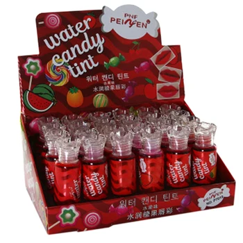 

24Pcs/Lot Fruit-Flavored Lip Gloss Candy Nourishing Lip Glaze Liquid Lipstick Long-Lasting Moisturizing Make Up Cosmetic