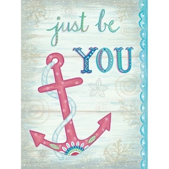 Just Be You постер печать Annie LaPoint (12x16) | Дом и сад