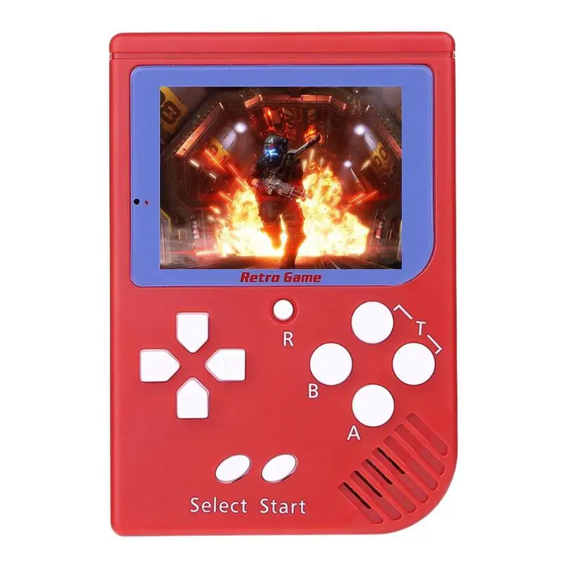 Handheld Video Game Console 2.2in LCD 8 Bit Player Built-in 129 Games | Электроника