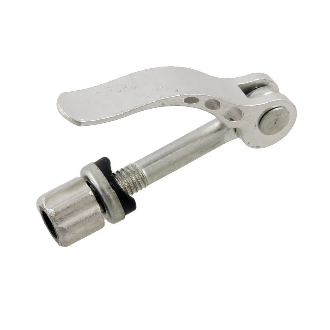 

Silver alloy quick release seat post clamp bolts for bike