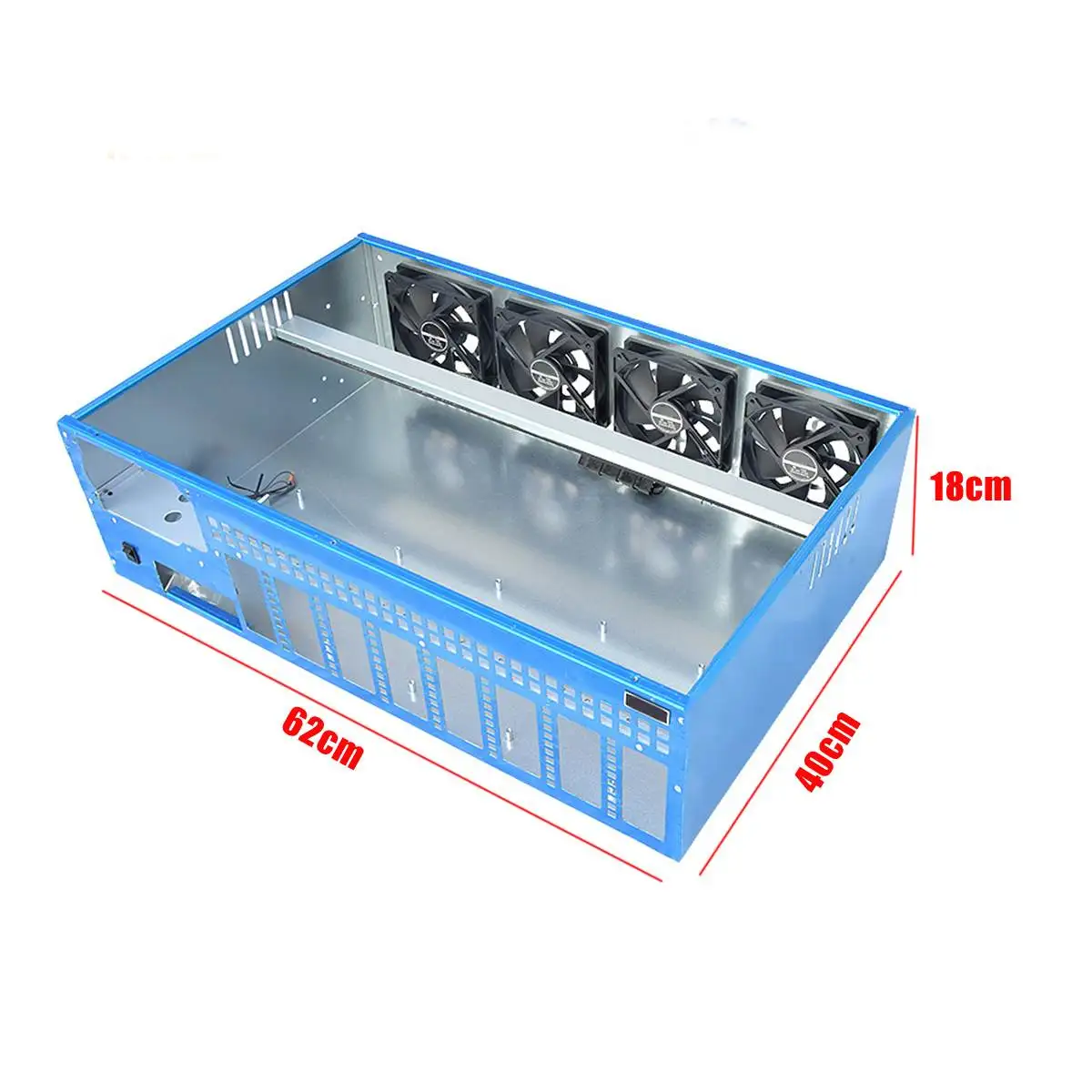 New 8GPU DIY Mining Frame Chassis PC Case Computer Case With 4 fans For Onda B250 BTC D8P-D3 Motherboard Computer Parts New 8GPU DIY Mining Frame Chassis PC Case Computer Case With 4 fans For Onda B250 BTC D8P-D3 Motherboard Computer Parts