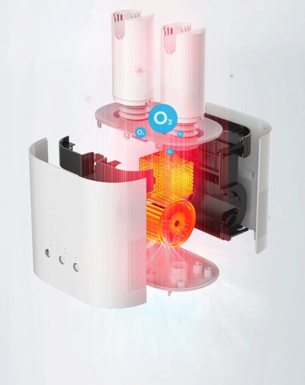 Original Xiaomi Mijia Deerma Hx20 Intelligent Multi-function Retractable Shoe Dryer Multi-effect St
