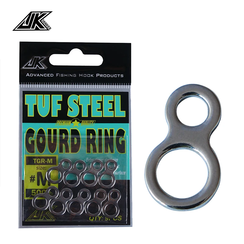 

JK 2 pack Heavy Duty Fishing Double 8 Solid Ring Swivel Connector for Trolling Jigs Hook Saltwater Fishing !!!!!!!!!!!!!!!!!!!!!