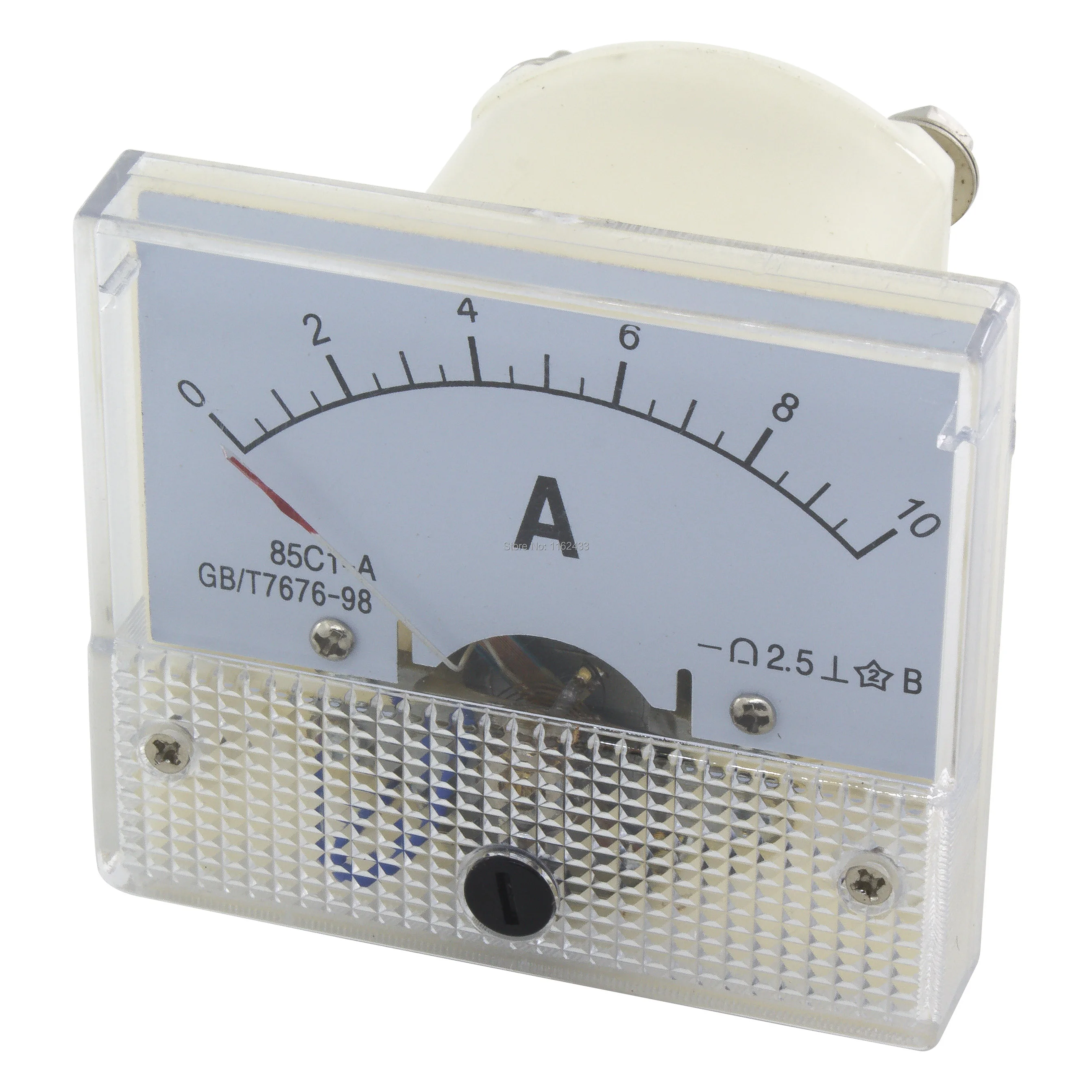 

85C1-A DC pointer ammeter current meter 1A 2A 3A 5A 10A 20A 85C1 series analog AMP meter 64*56 mm size