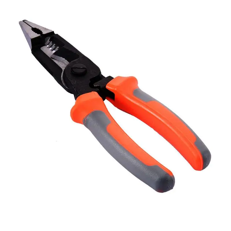 

5-in-1 Wire Stripping Pliers 8Inch Electrician Crimper Cable Cutter Pliers Multi-functional Wire Stripper