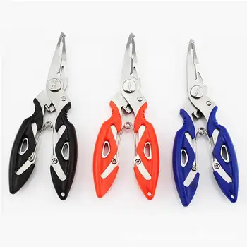 

Yiwa 1 pc Fishing Pliers Split Ring Scissors Aluminum Wire Line Cutter Hook Removers Outdoor Fishing Tools Random Color