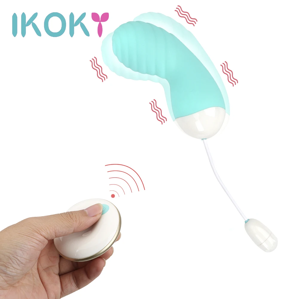 IKOKY силиконовый вибратор Стимуляция клитора 10 скоростей секс игрушка для женщин