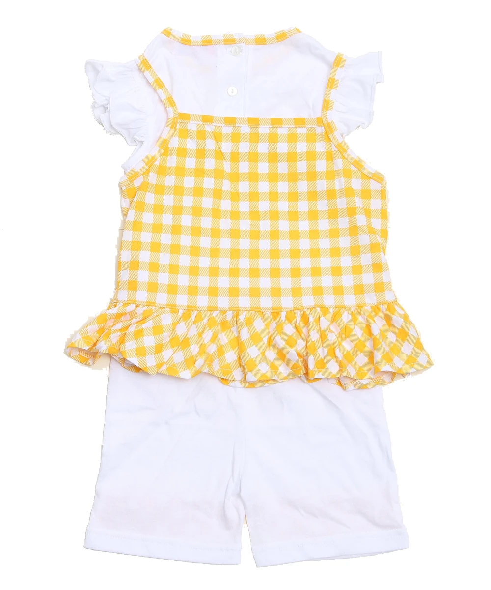 Модный комплект одежды для маленьких девочек, одежда для маленьких девочек комплект из 3 предметов, платье, жилет с принтом из хлопка