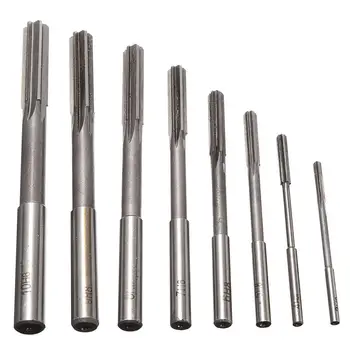 

8pcs/set HSS Straight Shank Milling Reamers Set Precision Chucking Machine Reamer Drill Bit 3/4/5/6/7/8/9/10 mm