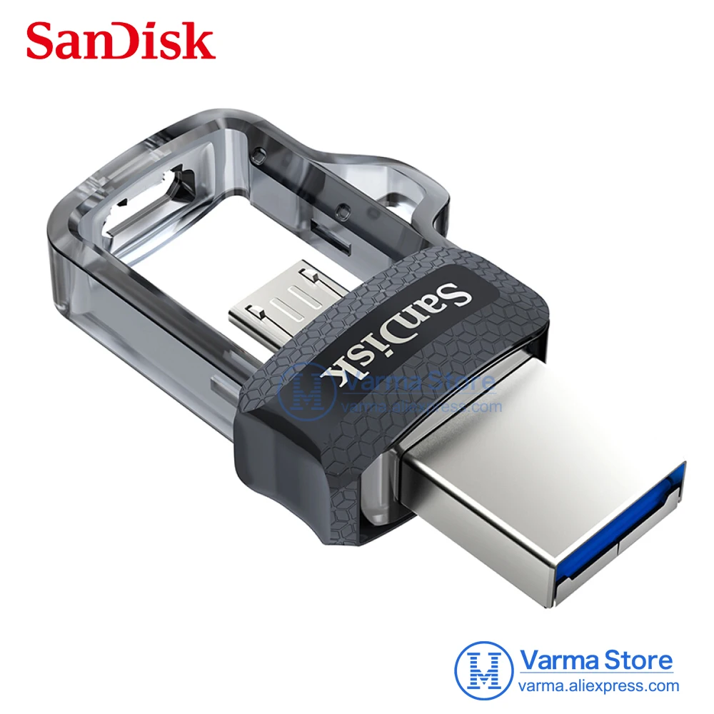 SanDisk OTG USB флеш накопитель 32 Гб 3 0 двойной мини 128 64 флешки для ПК и телефонов на базе