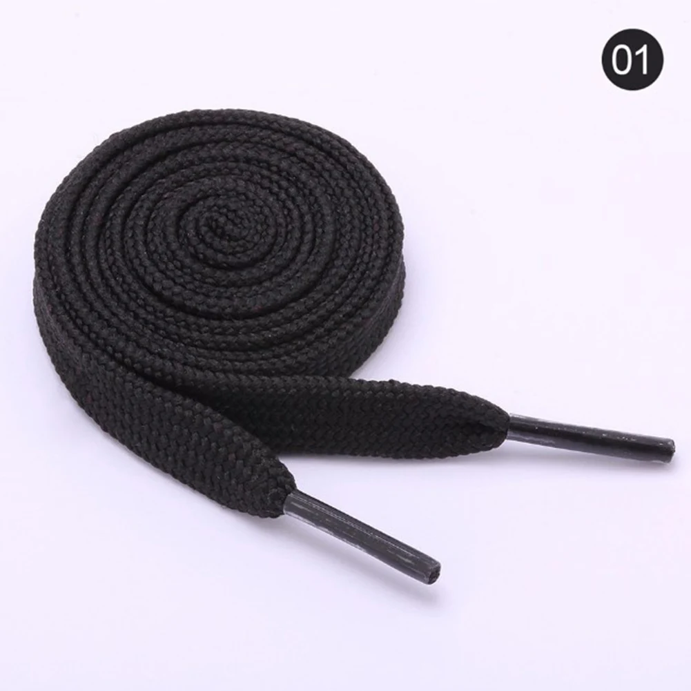 1 Pair 100cm Shoelace Flat Popular Sports Shoes Laces Casual Canvas Polyester Shoelaces Candy Color White Black Green Shoelace 1 Pair 100cm Shoelace Flat Popular Sports Shoes Laces Casual Canvas Polyester Shoelaces Candy Color White Black Green Shoelace