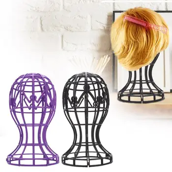 

Wig Stand 2 Colors ABS Foldable Wig Display Support Stand Professional Holder Folding Wig Air Dry Full Professional Makeup