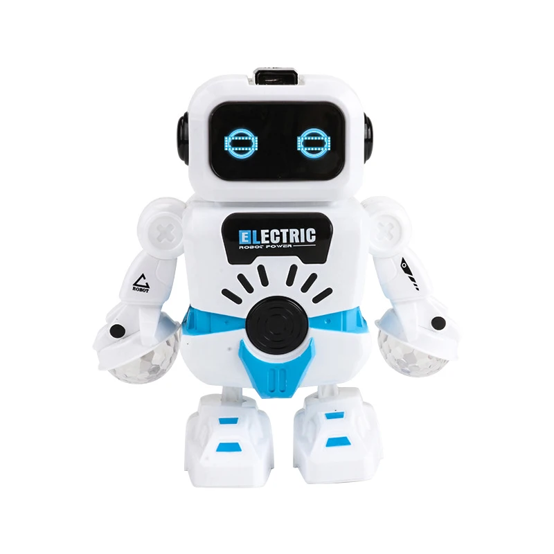 Электрический робот игрушки Электронные танцы робот с музыкальным и освещением робот весело Обучающие игрушки-лучший Образовательные