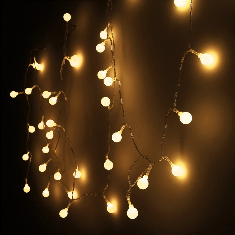 

9M 100 LED String Fairy Garland Ball Light String For Christmas Tree Wedding Party Decoration Holiday bulb Indoor lamp220V -240V