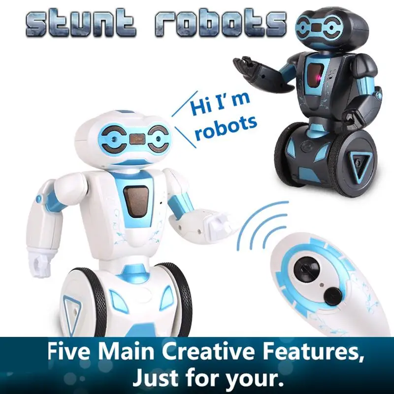

Intelligent humanoid robot remote control robot intelligent self-balancing robot 5 operation mode machine dog pet electronic toy