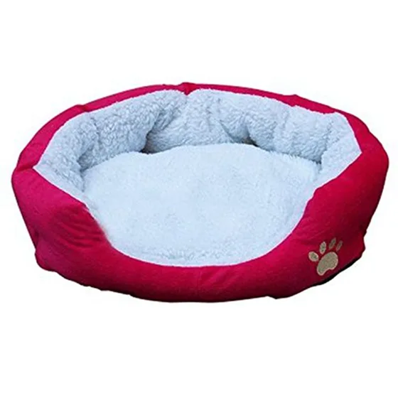 Dog Pet Cat House with Mat Cushion Hot Pink S bed | Дом и сад