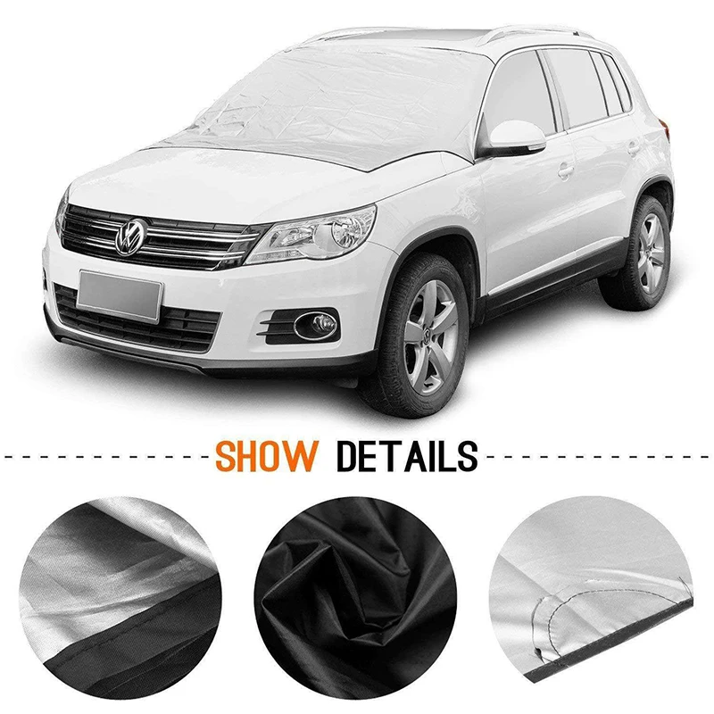 

Universal Car Windscreen Cover Automobile Sunshade Shield Anti Snow Frost Ice Shield Dust Protector Winter Windscreen Cover