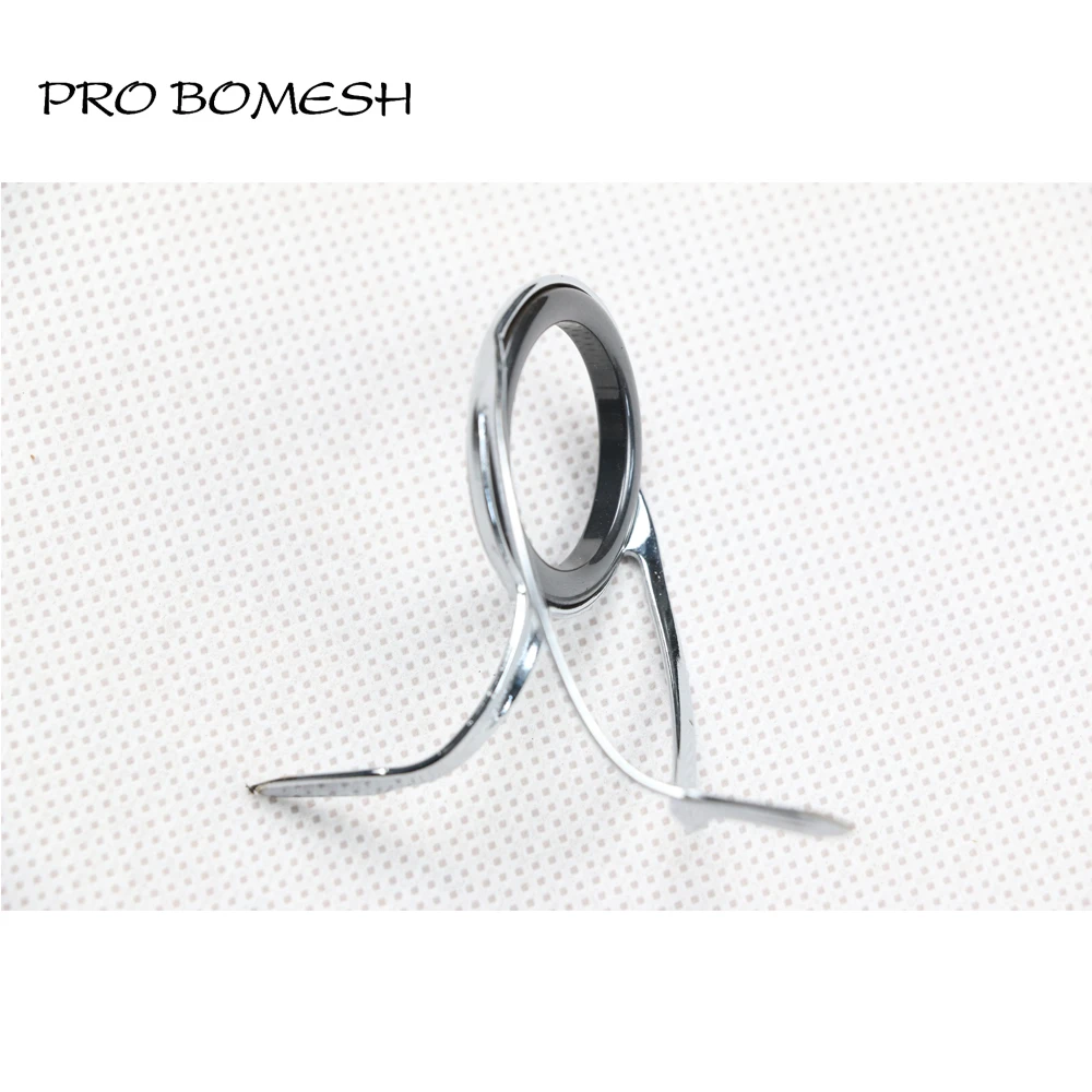 Pro Bomesh 8 개/키트 MN 가이드 6 -30  SIC 링 스테인레스 스틸 가이드 diy베이스 로드, 맞춤형 로드 빌딩 액세서리