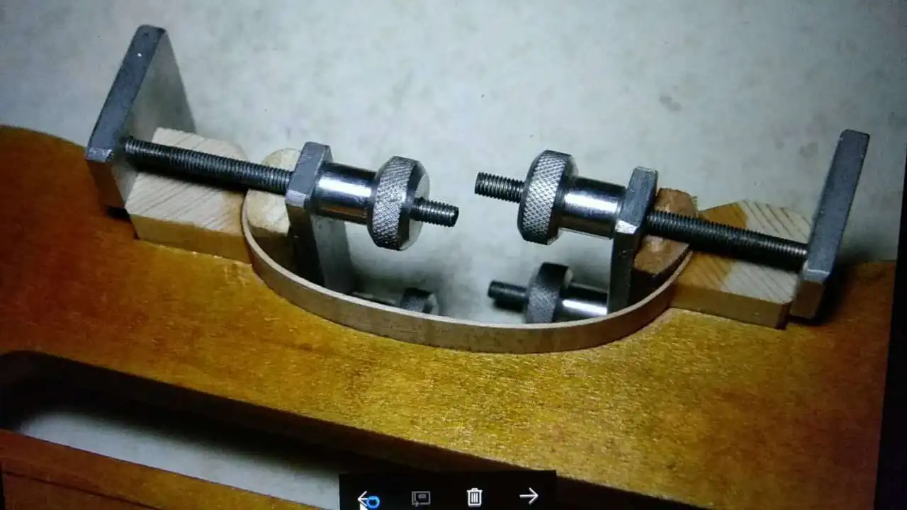 Инструмент для скрипки, инструмент для изготовления ребра, деревянный зажим, инструмент для скрипки, металлический корпус