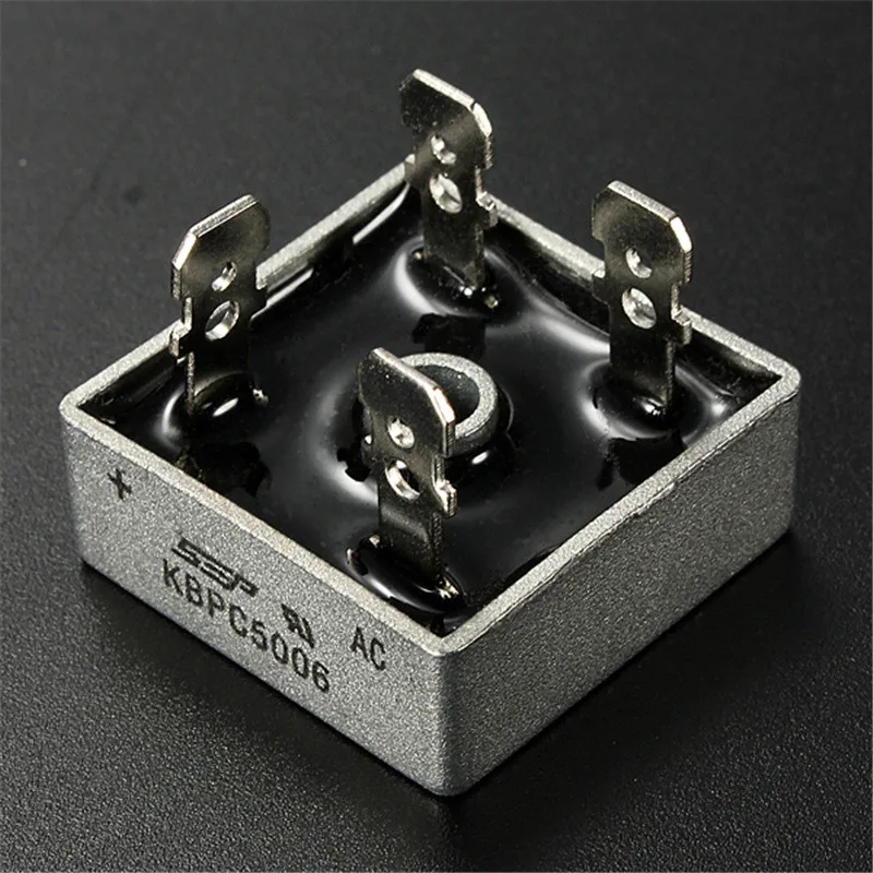 KBPC5006 электрический мост выпрямитель 50A Amp 600V металлический чехол управления