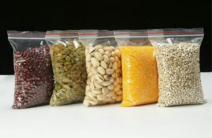 

500pcs/lot 13*19cm clear resealable plastic bags, PE zip lock bags, accessories packaging bags, self-sealing poly bags
