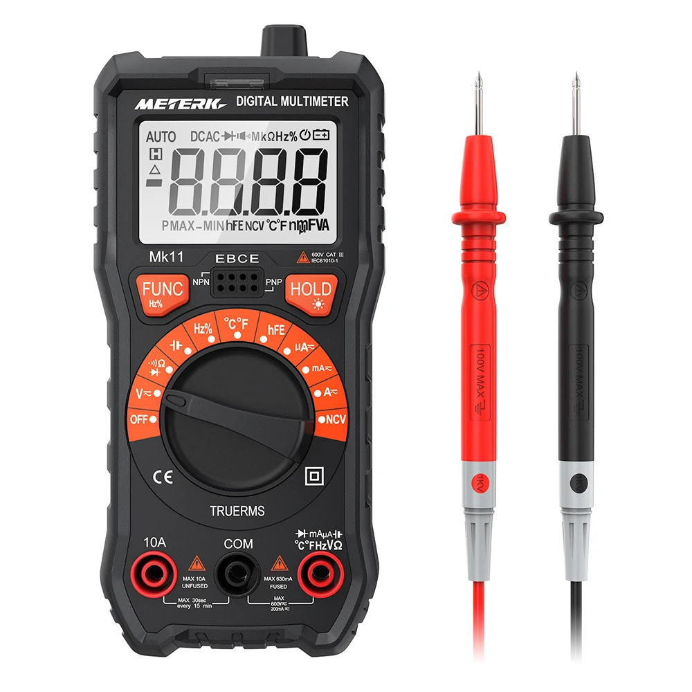 Digital Multimeter ABS Tensione Tester Meter accurata misurazione con 