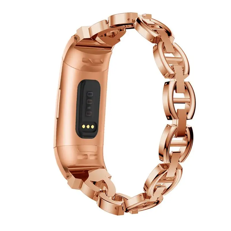 

Stainless Steel Watch Strap 8-shaped Steel Strap Rhinestone Festivals Business Watch Strap Suitable For All Parties Ages