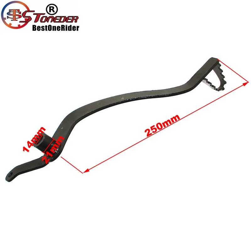 Задний гидравлический тормозной рычаг для CRF50 SSR Thumpstar GIO Stomp Demon IMR Atomik DHZ BSE Kayo Pit Dirt