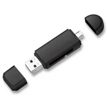 

Micro USB+USB 2 in 1 OTG Card Reader Universal High Speed USB3.0 Memory Card Adapter for Windows PC Android Phone Tablet