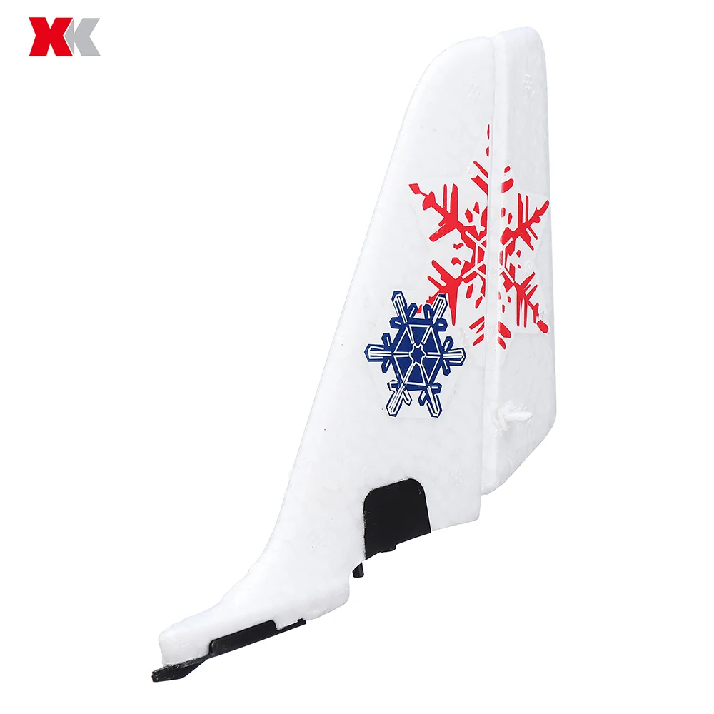 XK A800 4CH 780 мм 3D6G Системы Glide RC самолет запасные части вертикальное оперение новые