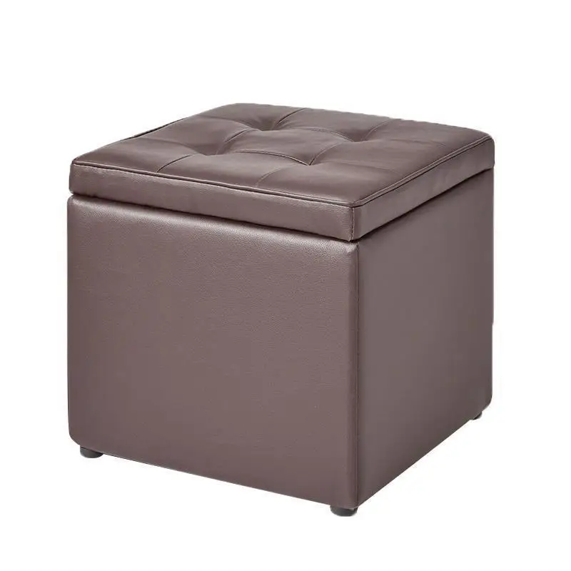 

Sofa Footstool Puf Asiento Taburet Plegable Escalera De Aluminio Meble Dla Dzieci Pu Leather Taburete Pouf Poef Storage Chair