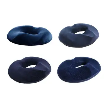 

Anti Hemorrhoid Massage Chair Seat Cushion Slow Rebound Memory Foam Bamboo Charcoal Tailbone Cushion Back Pain Relief Pad