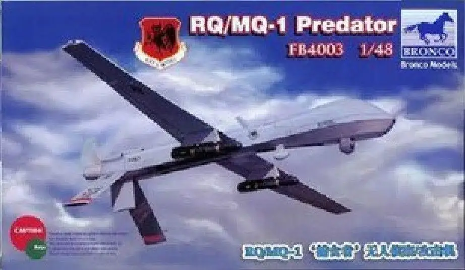 Набор пластиковых моделей Bronco 1/48 FB7003 RQ/MQ-1 Predator 1:48 |