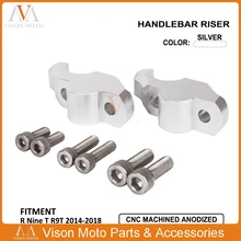 Руль из алюминиевого сплава Высота стояка ручка бар крепление зажим для BMW R Nine T R9T