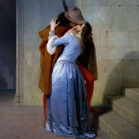 The Kiss Poster Print by Francesco Hayez (10 x 12) | Дом и сад