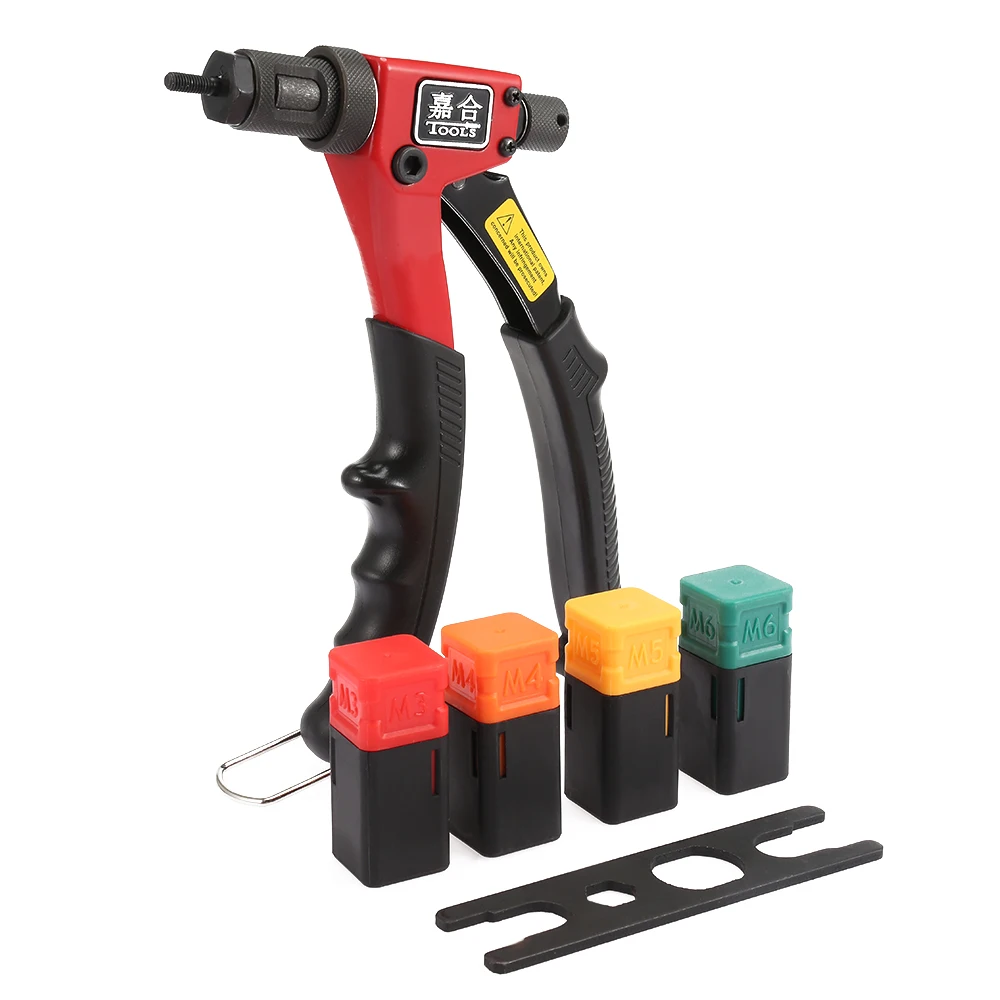 

BT603 Manual Rivet Nut Gun Hand Riveter Riveting Tool M3 / M4 / M5 / M6