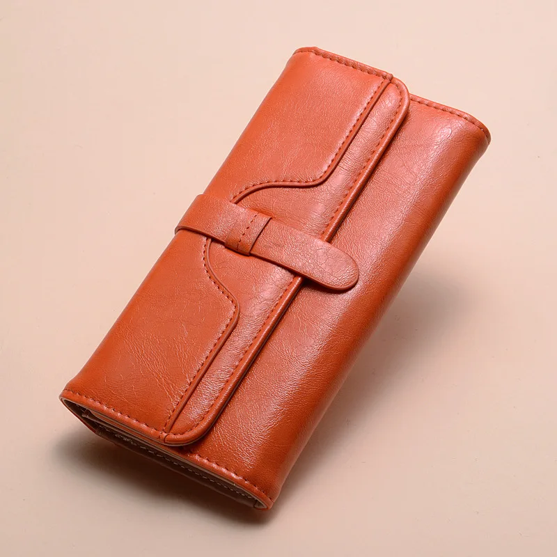

Luxury PU Women Wallets 2019 Female Long Multi-Function Large Capacity Folding Wallet Credit Card Coins Purse Holder Long Clutch