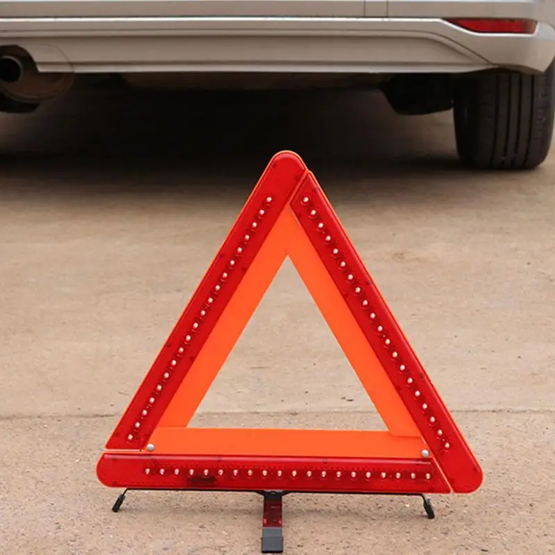 Electric Flash LED Light Car Tripod Auto Reflective Electric Flash LED Light Car Tripod Auto Reflective