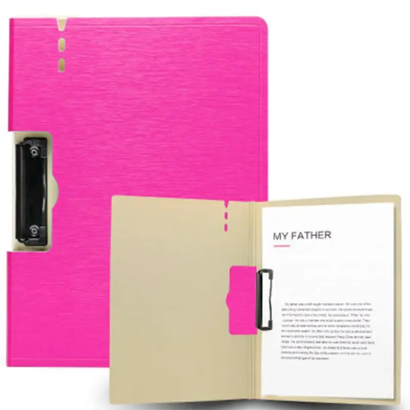 

File Folder Document Clipboard Foam Board Clip A4 Size Writing Board Folding Folder Business Conference Office Work School #AW