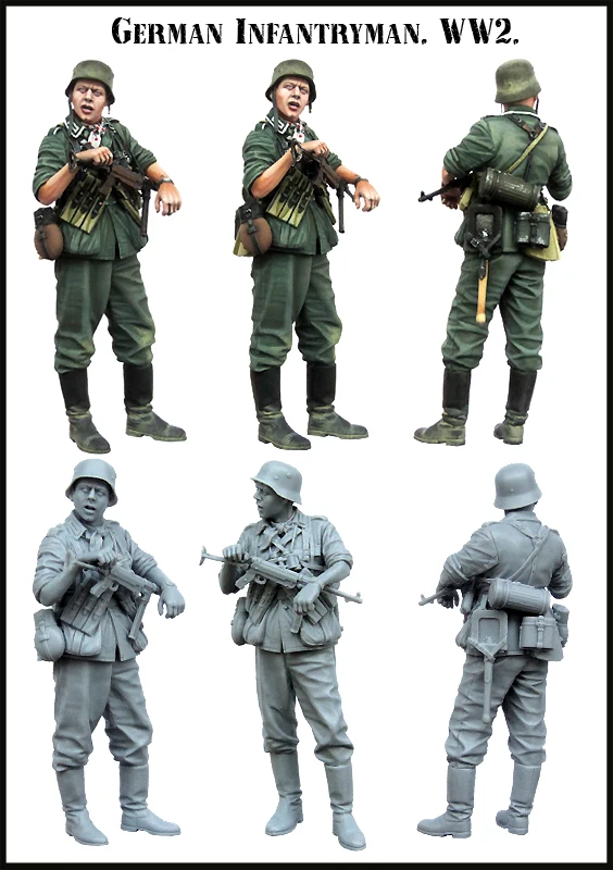 

[tusk model]1/35 Scale Unassembled Resin figures Unpainted Resin Kit D0141