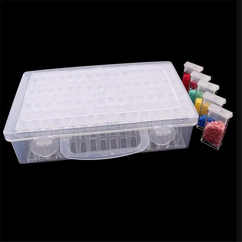 LUDA прозрачный пластиковый ящик-органайзер, медицинский чехол, сделай сам, алмазная вышивка, чехол для хранения, алмазная живопись, Аксессуары для инструментов