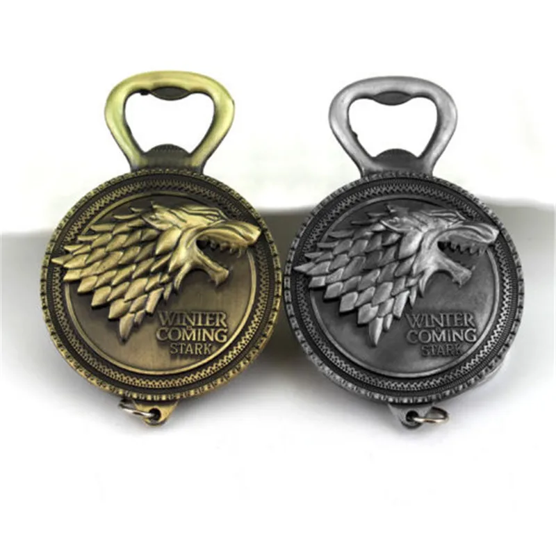 

Game of Thrones: House Stark Winter Is Coming Keychain and Bottle Opener